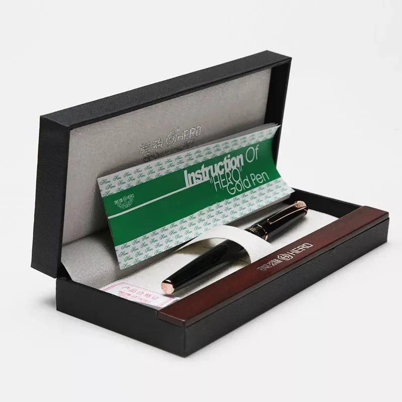 HERO H701 10K 골드 만년필, 파인 0.5mm 잉크 펜, 비즈니스 사무용품, 학생 연습, 캘리그라피 문구