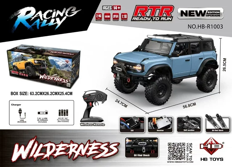Wltoys-電動ウインチ付きプロフェッショナルrcカー、4wd、4x4、オフ