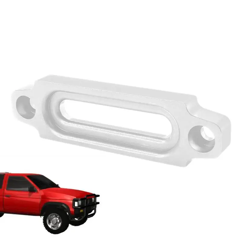 Aluminum Hawse Fairlead Off-Road Vehicle Winch Rope Cable Guide Anodized Surfaces Vehicle Equipment For ATVs SUVs Most Off-Road