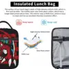 Digimon Tyrannomon Insulated Lunch Bags Thermal Bag 
Meal Container High Capacity Tote Lunch Box Girl Boy School Outdoor 5