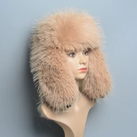 2023 Women's Hat Winter HaTt Ushanka Hat for Female Thicken Cold Cap Warm Hat Windbreak Hat Warm Hat Pilot Cap Hat with Earflaps 5