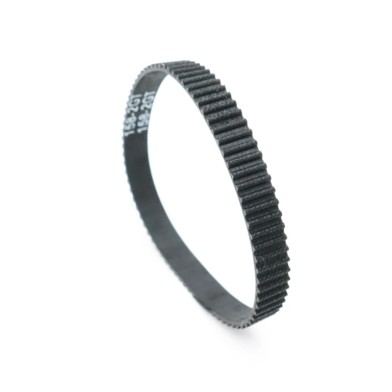 2GT 고무 폐쇄 루프 타이밍 벨트 폭 6mm 길이 184 186 190 196 202 208 214 220 226mm GT2 드라이브 벨트 컨베이어 톱니 벨트
