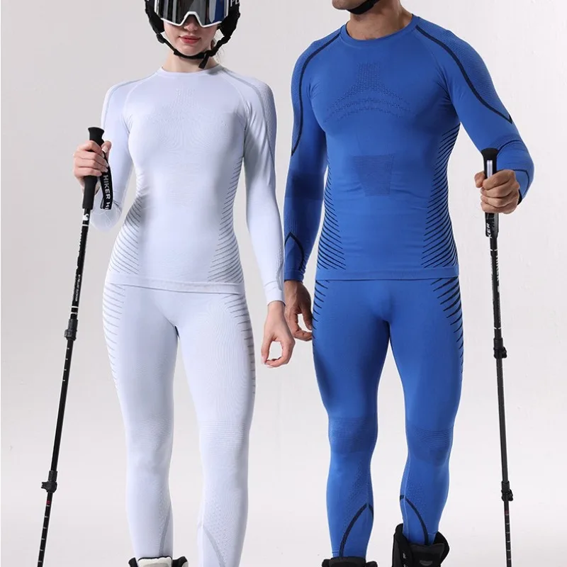Thermal Underwear Set Men Women Quick Dry Ski Base Layer for Winter Sports