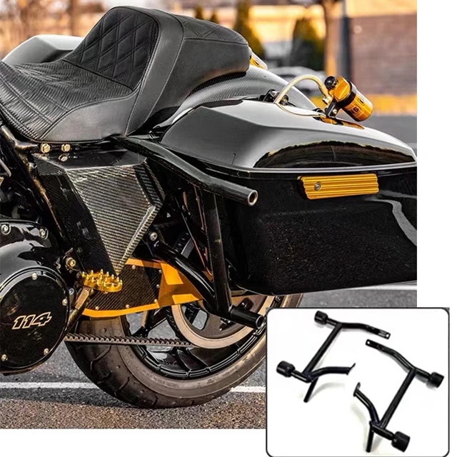 Street Glide Nostalgic Saddlebag Guard Rails Davidson Road King