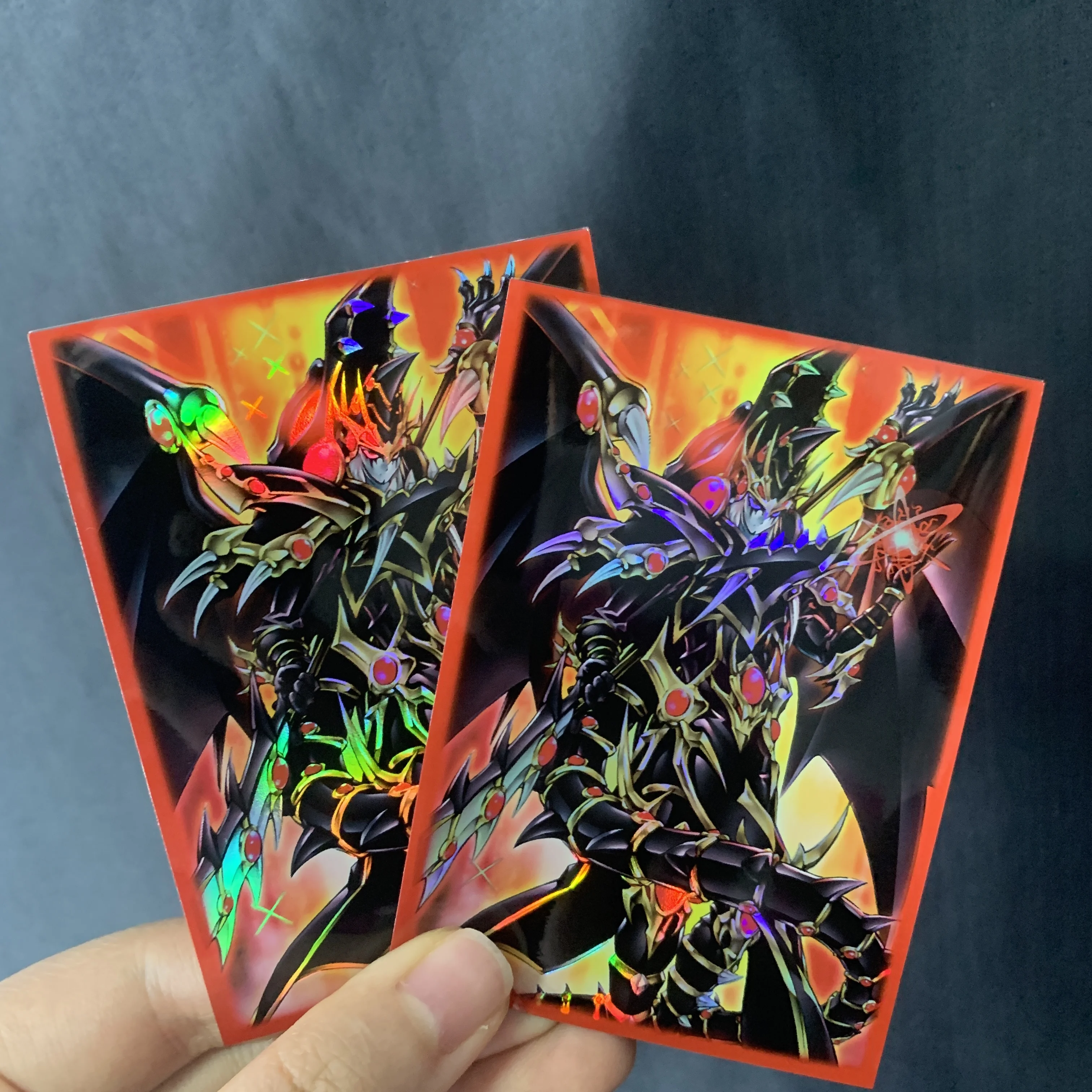 50PCS 63x90mm Holographic Anime Card Sleeves High Quality Suitable for  Japanese-Sized YGO Game Cards Best Gift for Collectors. - AliExpress 26
