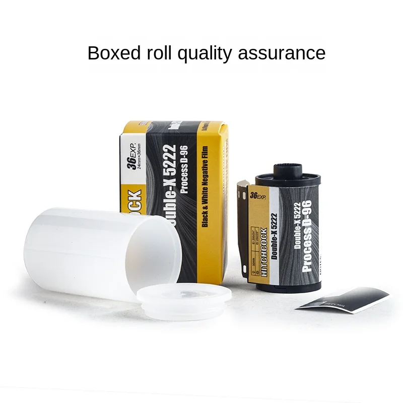 HITCHCOCK Black And White Film 135 Double-x 5222 1-5 Roll American Original Negative Film Suitable For 135 Film Camera 35mm ﻿