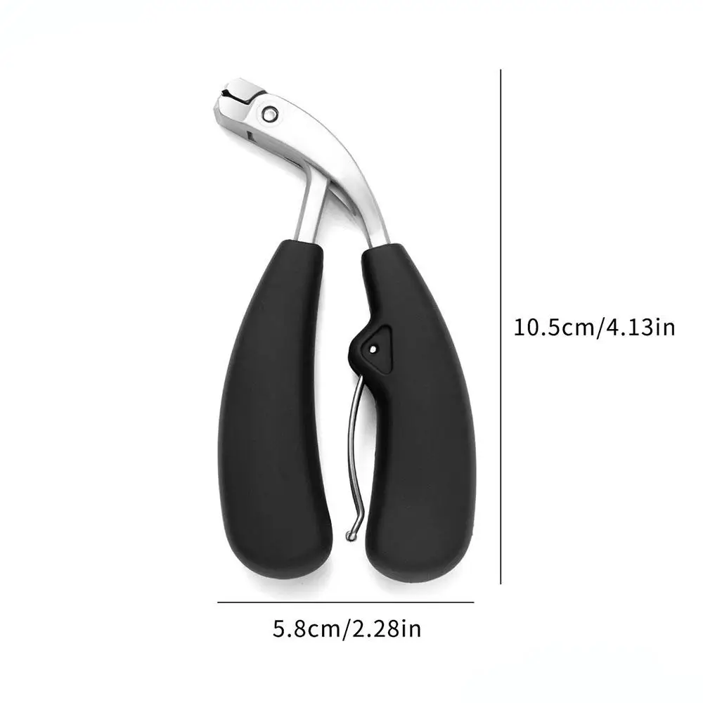 Curved Nail Clippers Extra Wide Mouth Clippers For Thick Toenails Anti-Splash Nail Nippers Manicure Pedicure Tools nail clipper nail clippers toe nail clipper