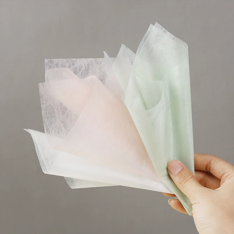 40Pcs Korean Flower Wrapping Lining Paper Gift Packaging Material Wedding Birthday Party Decoration Floral Bouquet Wrap Supplies