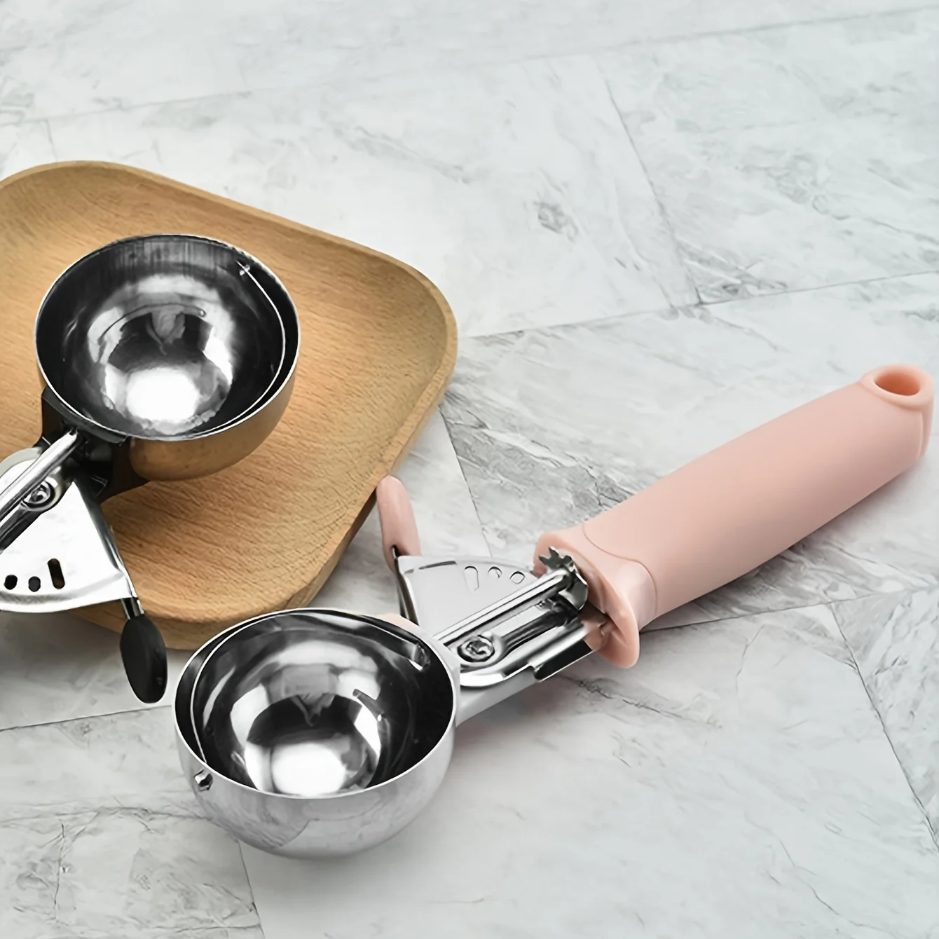 Stainless Steel Ice Cream Spoon Ice Cream Digger Fruit Spoon Fruit Dessert ice cream scoop