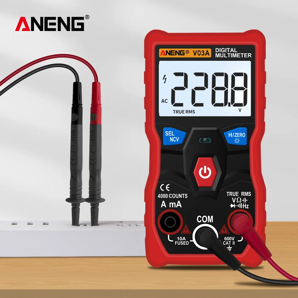 

ANENG V03A analog Measurement Digital Multimeter esrmeter multimeter autos power off testers tools for auto ac mutimetro