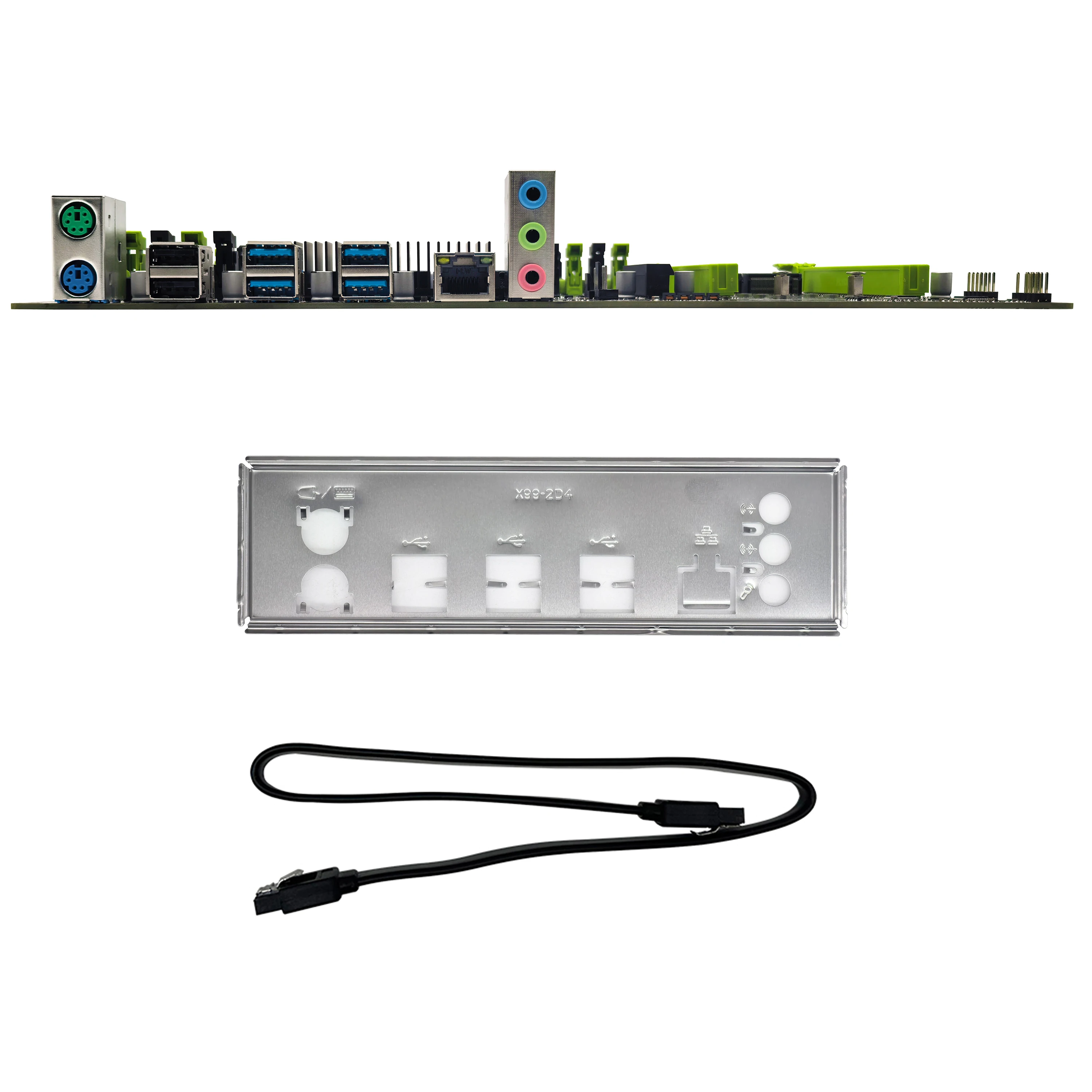 ZSUS X99 Dual Motherboard C612 Chip CPU M.2 LGA 2011 V3 E-ATX USB3