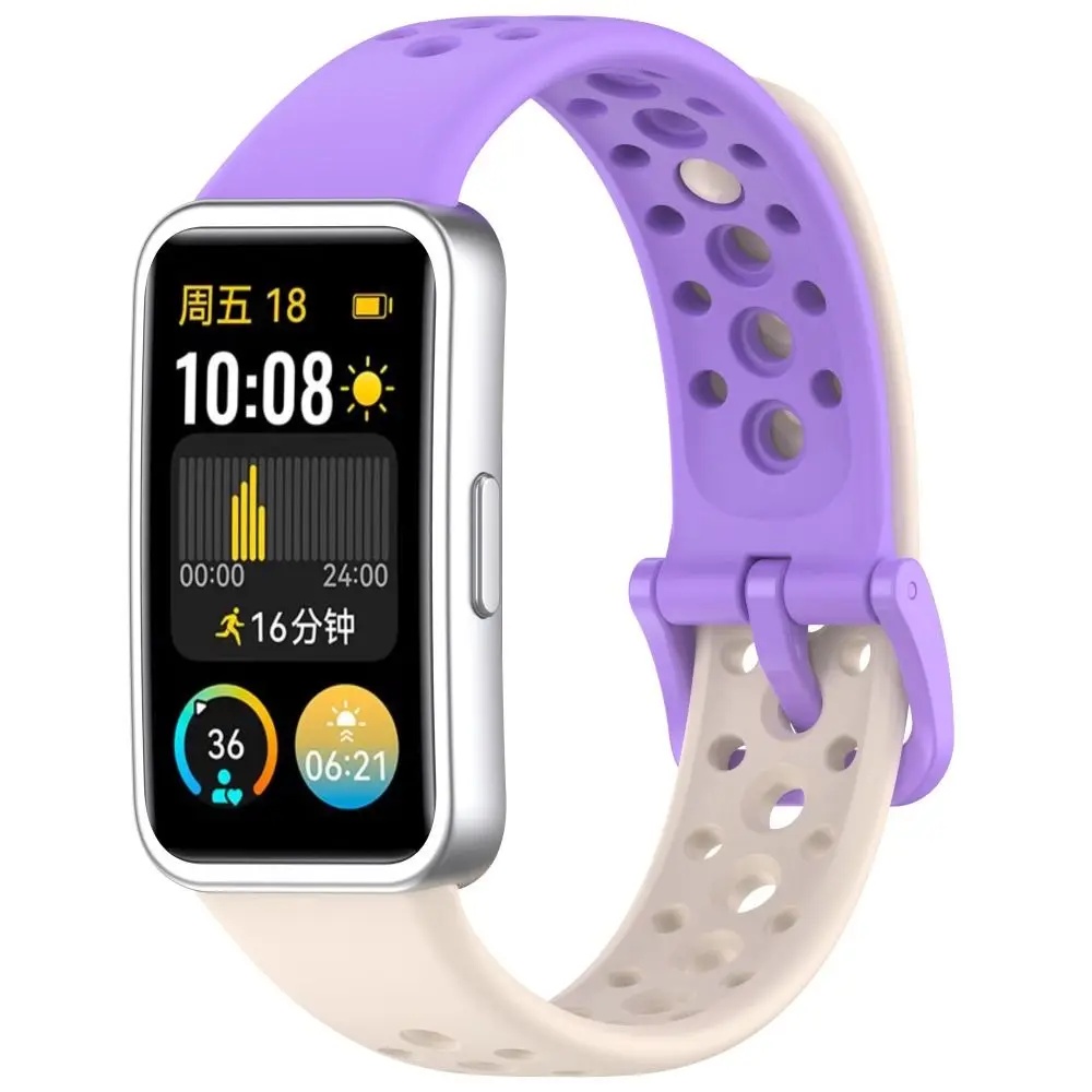 Breathable Silicone Watch Strap Wristband Accessories