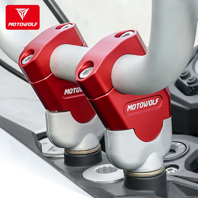 

New Motorcycle 22mm 28mm Handlebar Riser Bar Heightening Mount Handle Clamp Motorbike Accessories For Honda For BMW R1200GS For