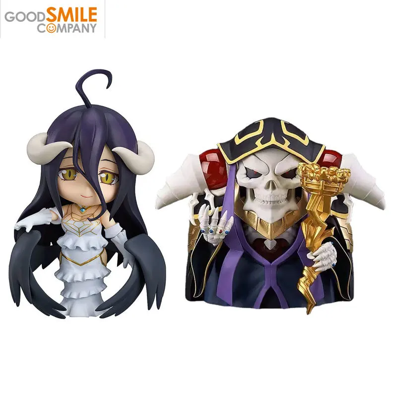 

In Stock Good Smile Original GSC Nendoroid 642 Albedo 631 Ainz Ooal Gown OVERLORD Albedo Movable Action Figure Model Gifts