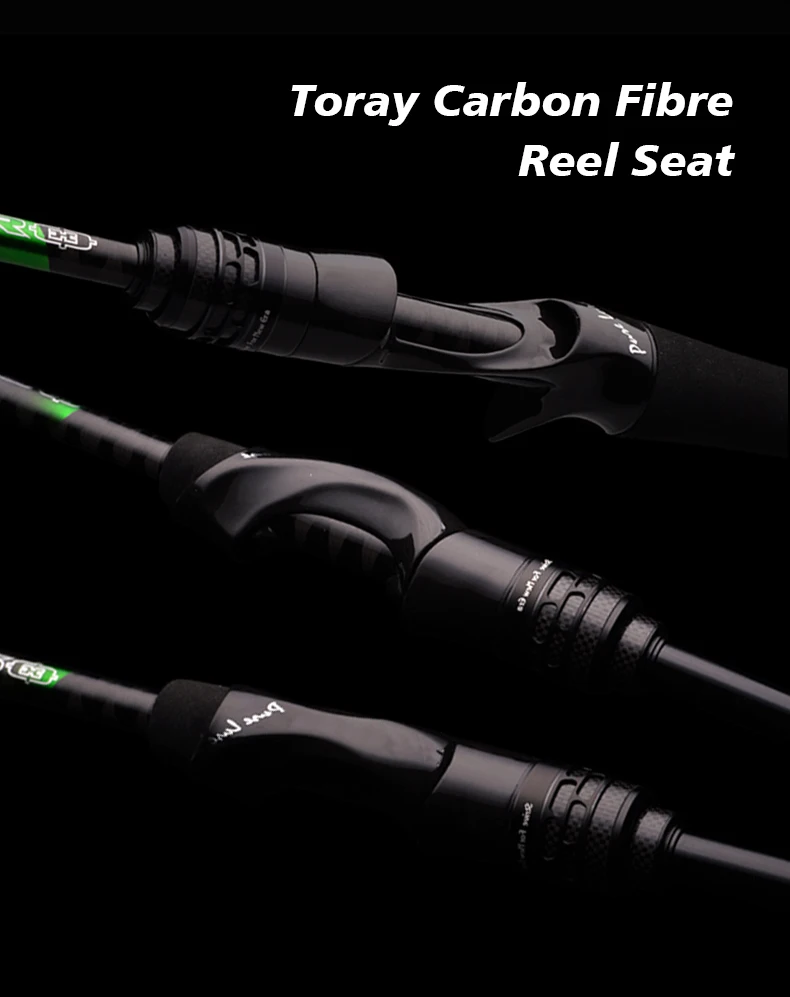 PURELURE ZERO Kleine Köder Licht High Carbon Lange Wurfrute Felsenfischen Spinning Forellenrute BFS Angeln Casting UL Stream Bass – Detail 7