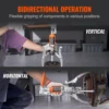 VEVOR Hydraulic Gear Puller, 5/15 Ton Bearing Pulling Separator,2 or 3 Jaws Puller,Vertically & Horizontally for Pulling Hubs 5