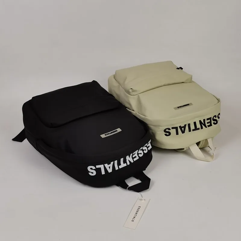2024 Fog Waterproof Material Backpack Esse*Ntials Student Schoolbag Male And Female Computer Bags High Street Travel Backpack