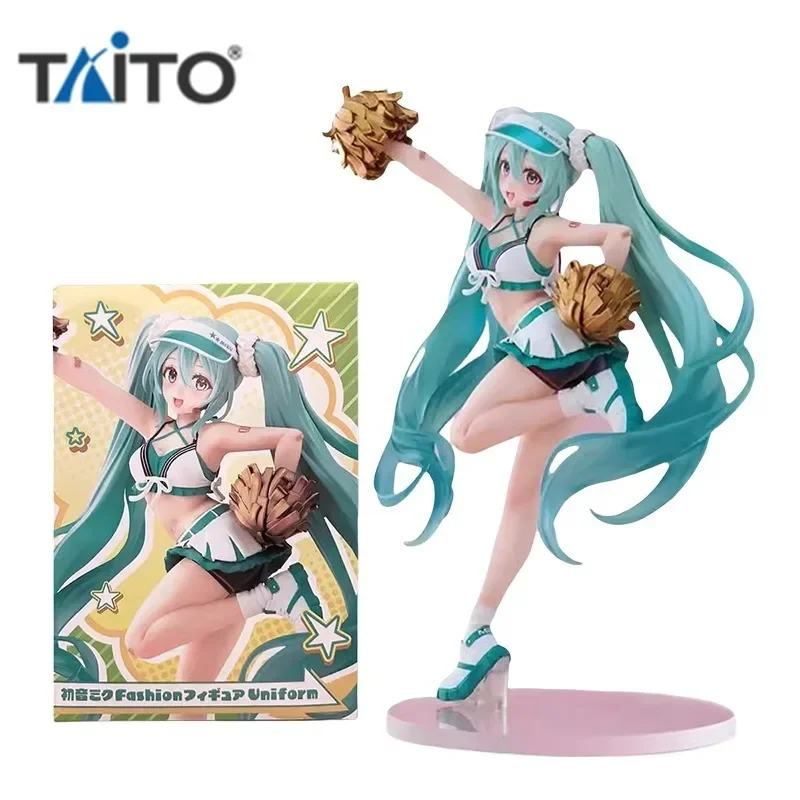 TAITO Original Hatsune Miku Anime Figure Fashion Velvet High