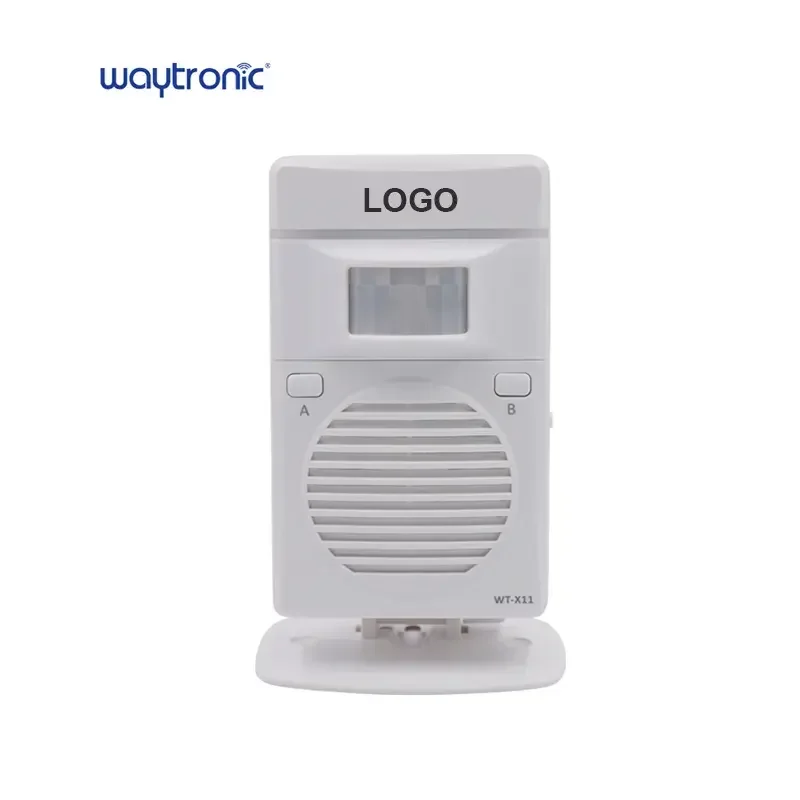 

Support Upload Audio Remotely Human Body Infrared Induction Voice Player Wireless PIR Motion Sensor for Various Security Prompt