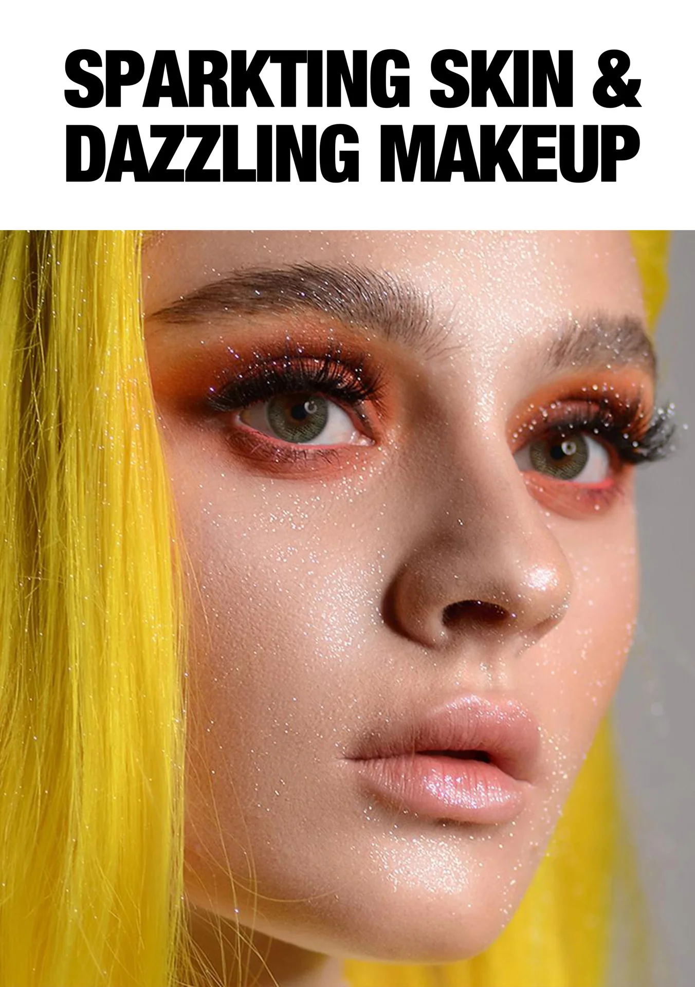 Description Picture 4 of item5 Color Body Highlight Powder Spray Brightening Sparkling Glitter Clothes Face Hair Makeup Highlighter Spray