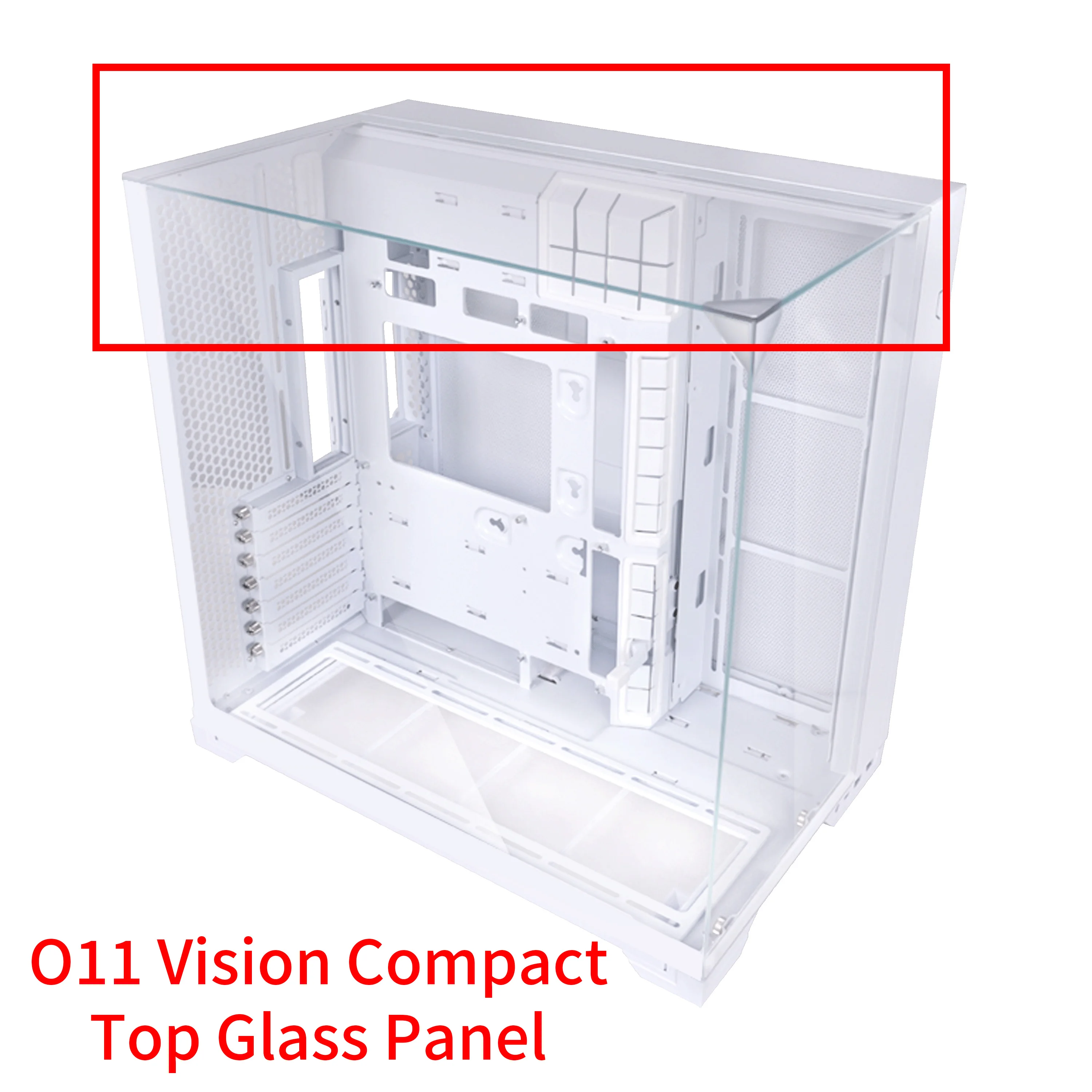 리안리 O11 비전 컴팩트 상단 강화유리 패널