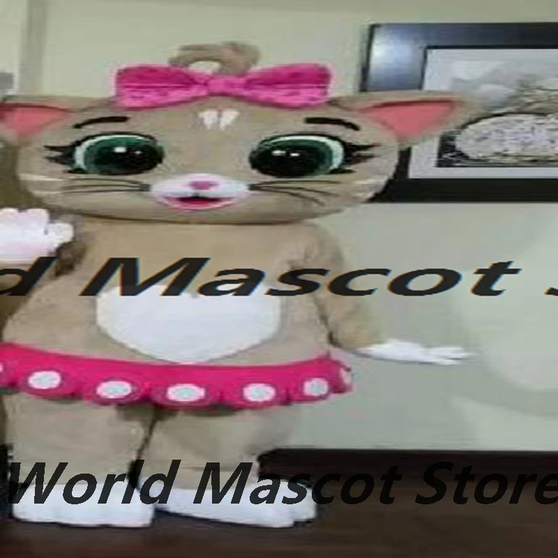 

Anime Cats Mascot Costume Chase Cat Cosplay Costume Adult Character Mask Party Halloween Fancy Dress Apparel