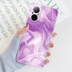 Clear Transparent Soft Silicone Phone Case - Protective Back Cover s Coque for Realme C67 5G (TM2076)