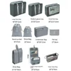 8/9/10 Pcs Set Travel Bag Organizer Compression Packing Cubes Suitcase Luggage Organizers Travel Organizer Traveling Shoe Bags 6