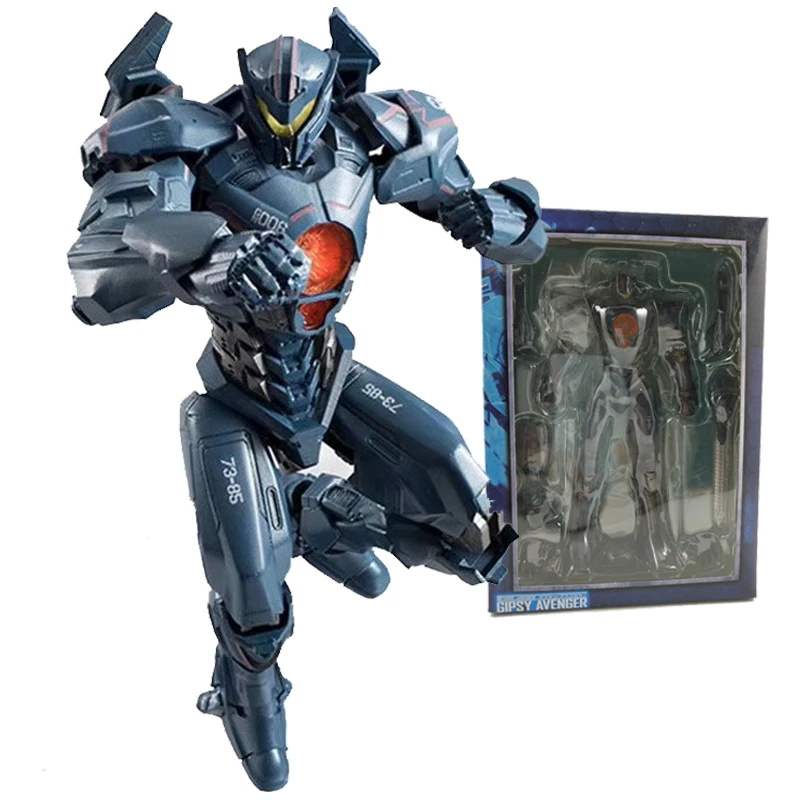 

Pacific Rim 2 Anime Figure Toys Gipsy Avenger Action Figure Joint Movable PVC Model Mecha Robot Doll Collectible Children Gift