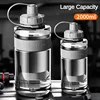 2 Liter Big Water Bottle with Straw 2L/1.5L/1L/0.6L Large Capacity School Gym Sports Drinking Bottles BPA Free Fitness 2