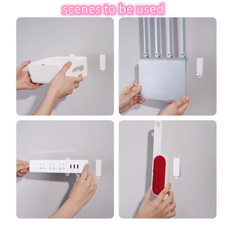 24pcs (12sets) Magicking Picture Frame Hanging Strips Inter Locking Faster Damage-free Picture Hanging Strip for Home Decor Tape