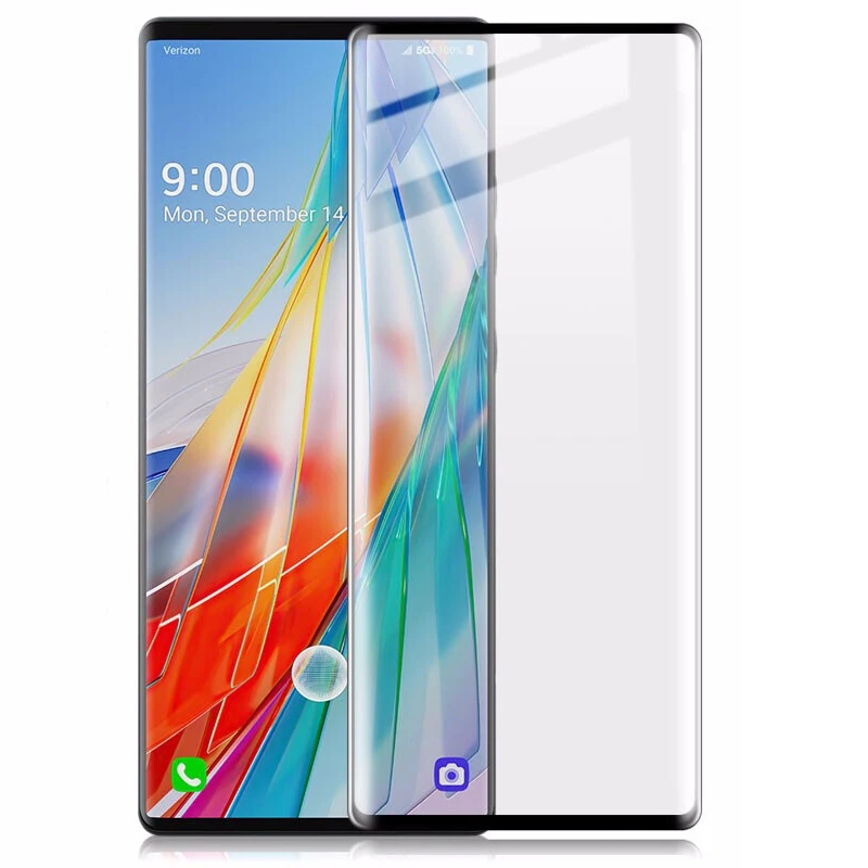 Curved Tempered Glass Full Cover Screen Protector - 2/4 Pack
