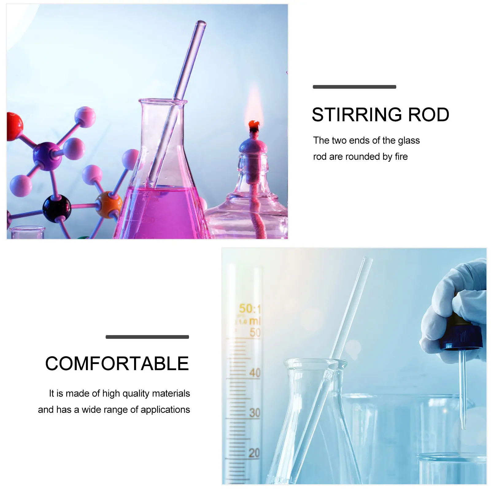 1세트 마찰 전기화 막대 중학교 정전기 실험을 위한 전문 물리 실험 키트