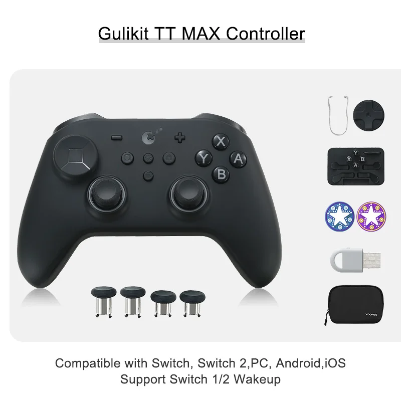 GuliKit TT Pro/Max Wireless Controller for Nintendo Switch 1/2