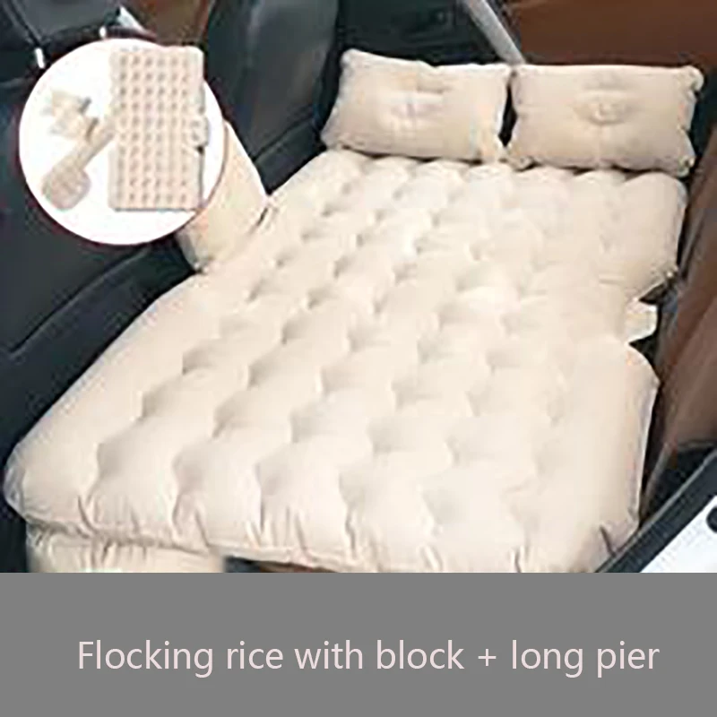 Car inflatable bed Car accessories in the rear sleeping mat sleeping mattress car rear seat air mattress in-car travel bed
