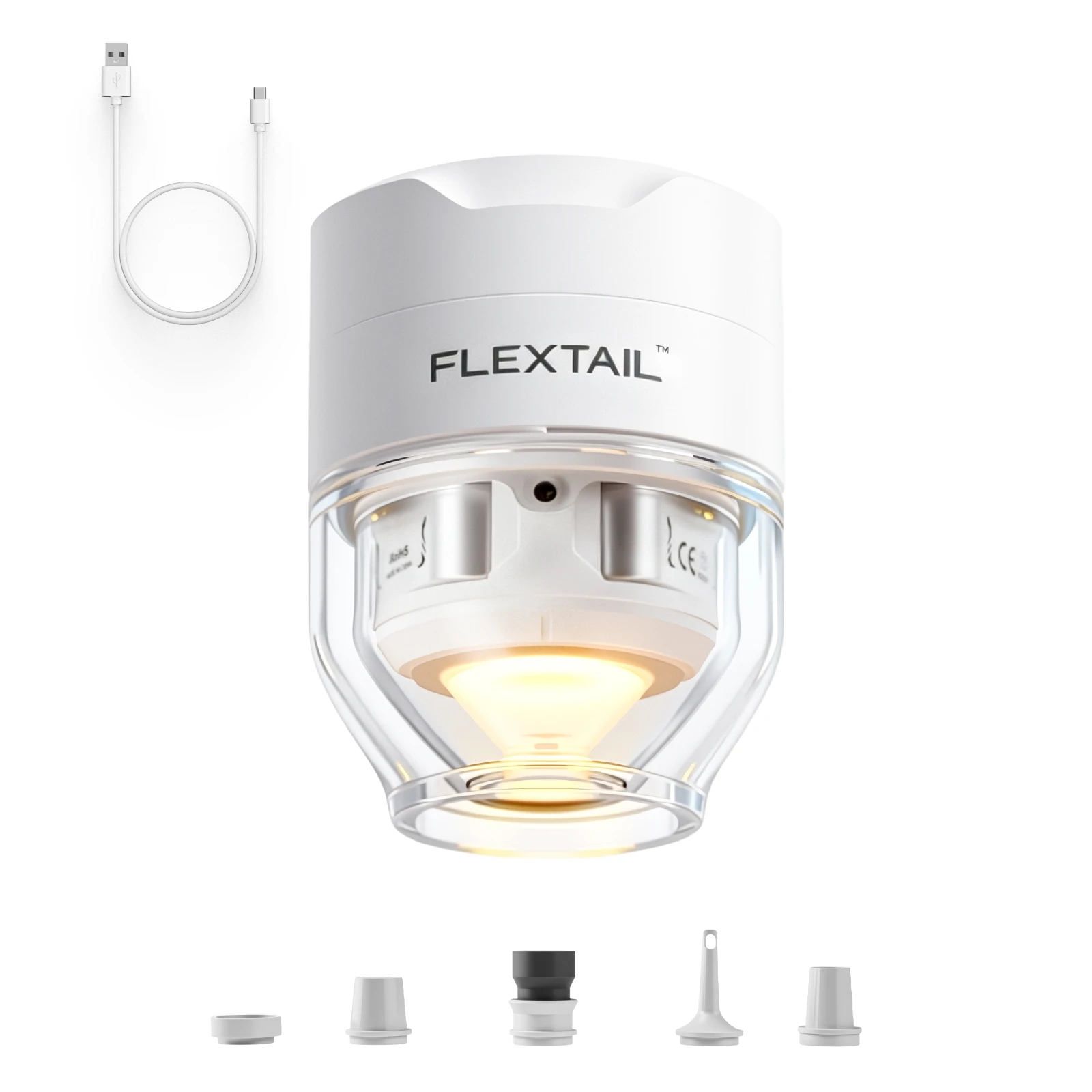 ตัวเลือกสินค้า FLEXTAIL ปั๊มลมพกพา 5 โหมด ชาร์จแบตได้