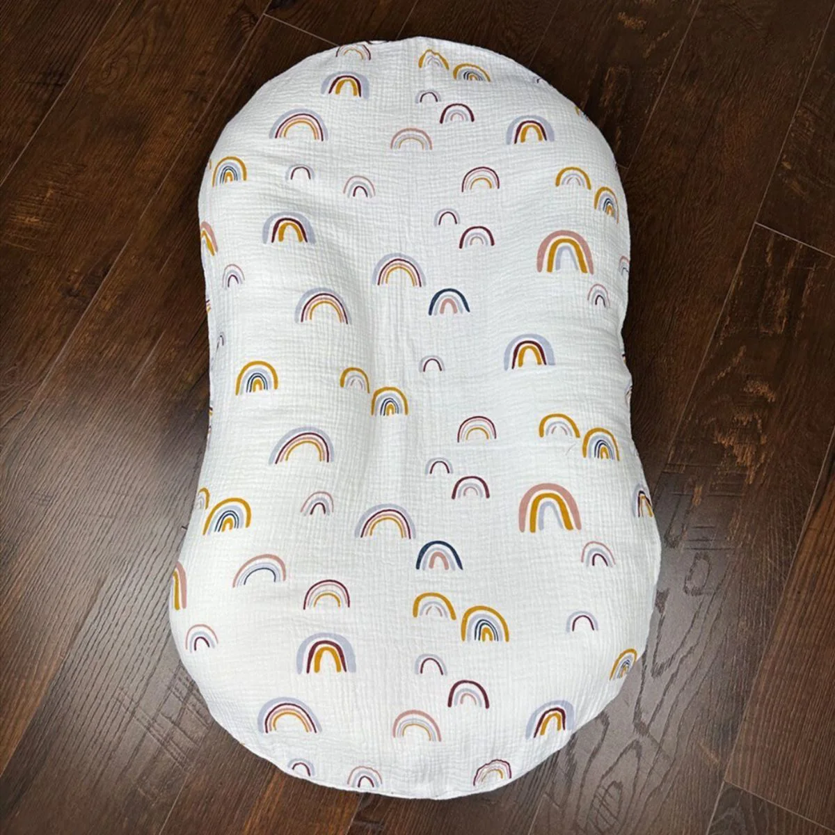 Baby Pillow Cover Baby Muslin Bassinet Sheets Newborn Changing Daiper Pad Sheet Cover