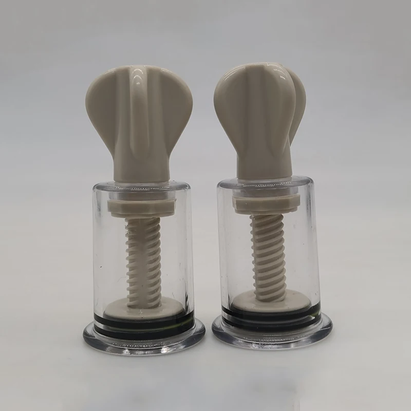 BDSM Nipple Sucker Clamps Clips Breast Clitoris Massager Nipple Vacuum Pump Breast Enlarger Sex Toys Women 2 PCS/Lot 2.8cm nipple sex toys nipple clamps nipple clamp vibrator