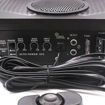  Controller sintonizzatore amplificatore per auto Subwoofer Controllo remoto della regolazione del volume per sistema amplificatore per altoparlanti