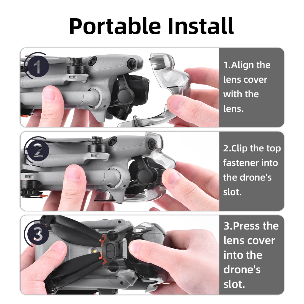รูปสินค้า ฝาครอบเลนส์กันกระแทก DJI Mini 5 Pro ป้องกันรอยขีดข่วน