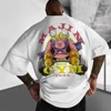 2025 Summer Men's Men's T-Shirts Anime Mens And Womens Sports T-Shirt Japanese Hip-Hop Y2k Short Outfit Slve Top Anime Costume 1