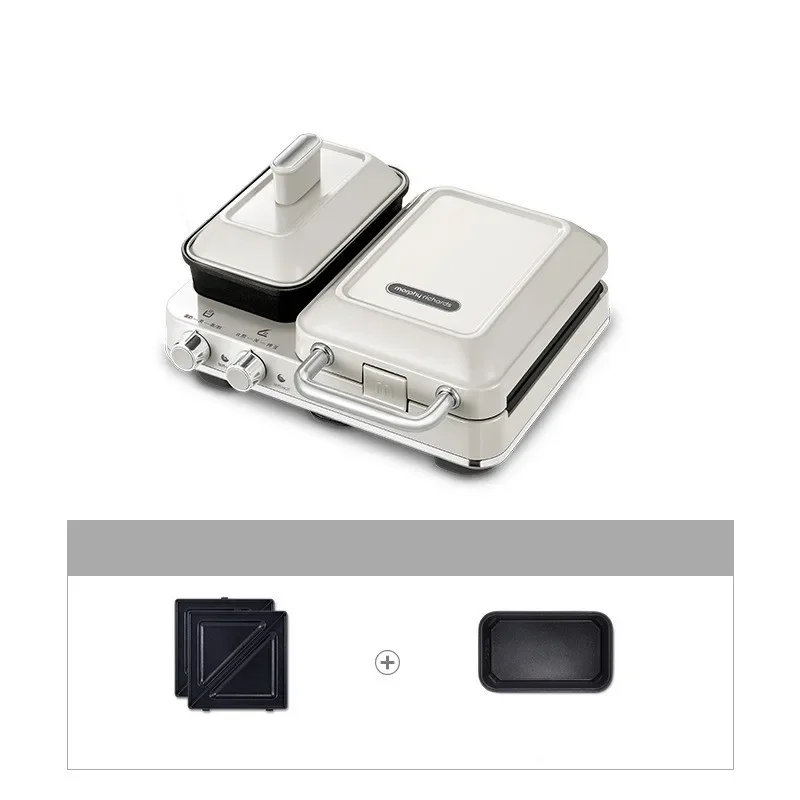 Multifunctional Breakfast Machine Sandwich Light Food Small Household Waffle Makers Roaster Machine 5