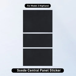 Luxurious Suede Center Console Protector Cover (For 23 - 24 Model 3)