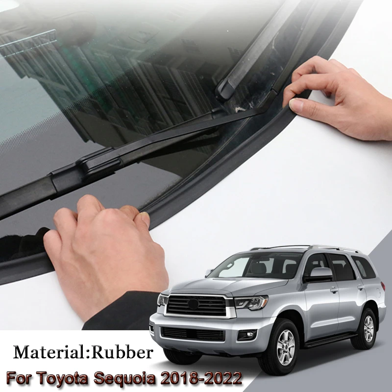 ウェザーストリップ,ウインドブレーカー,グラスファイバーフィラープロテクター,防水ステッカー,カーアクセサリー,トヨタ2018-2022