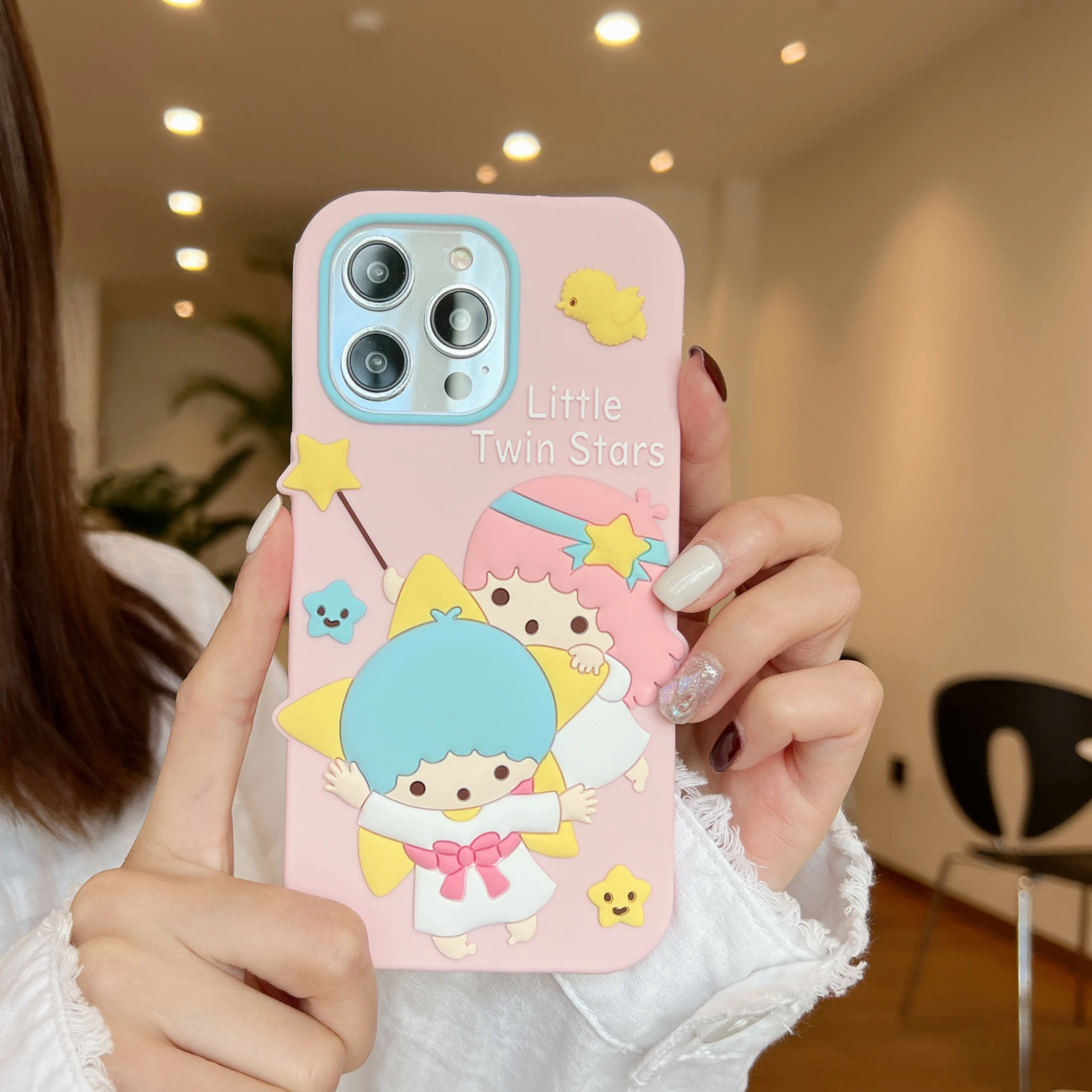Coque AVIZAR pour iPhone 17 Bi-Matière Pailletée
