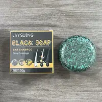 Shampoing réparateur à barre de couverture grise, traitement de la couleur des cheveux gris et blanc, lissant, nourrissant, Anti-pelliculaire, savon naturel assombrissant pour cheveux 6