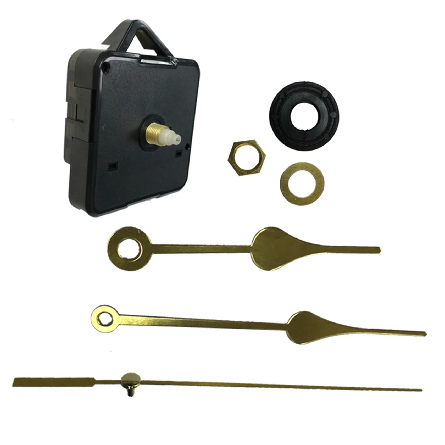 10Pcs DIY Silent Movement Spindle Hands Wall Quartz Clock Movement Mechanism Repair Tools Part Clock Kit 3