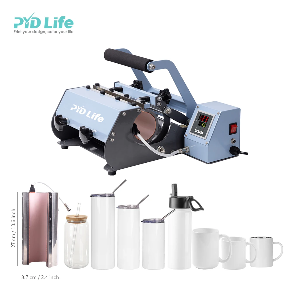 PYD Life Custom Color Top Seller  30oz Sublimation Skinny Tumbler  Press Heat Press Machine In Stock - AliExpress