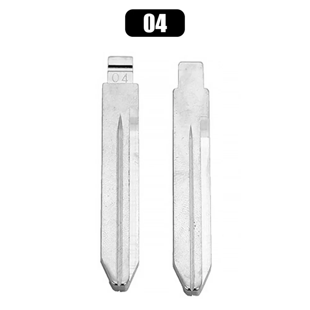 1-10# 1# 2# 3# 4# 5# 7# 8# Replacement Key Blade Head Material For Chino Key Embryo B5 Copper For Lada Toyato Jeep Changan Zotye