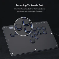 Haute42 Controle Arcade Joystick Hitbox Controller Button Rim Hitbox Leverless Arcade Controller For PC/ PS5/PS4 Fighting Stick - Image 4